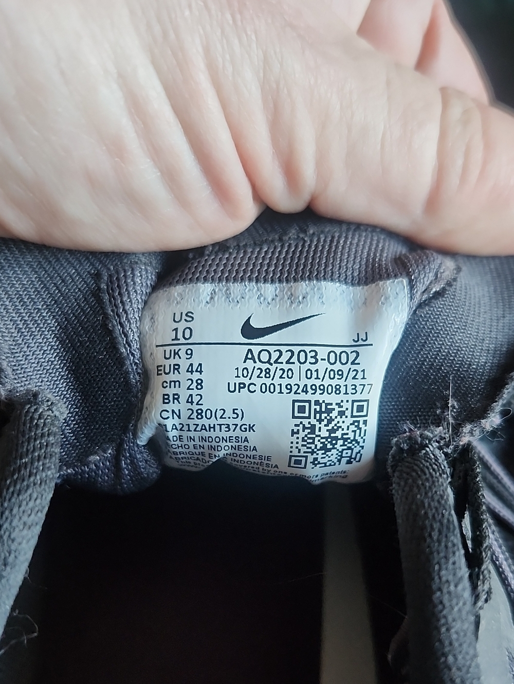 Nike Black Running Shoes ZOOM PEGASUS 35 - Picture 4 of 6